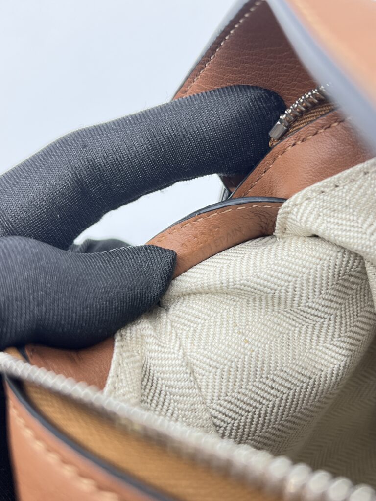 Loewe Mini Puzzle Edge Tan SHW