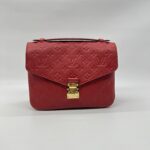 Louis Vuitton Metis MM Monogram Empreinte Cerise
