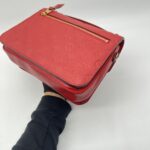 Louis Vuitton Metis MM Monogram Empreinte Cerise