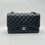 Chanel Classic Jumbo D.Flap Caviar Black SHW