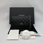 Chanel WOC Caviar Black GHW