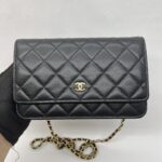 Chanel WOC Caviar Black GHW