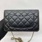 Chanel WOC Caviar Black GHW