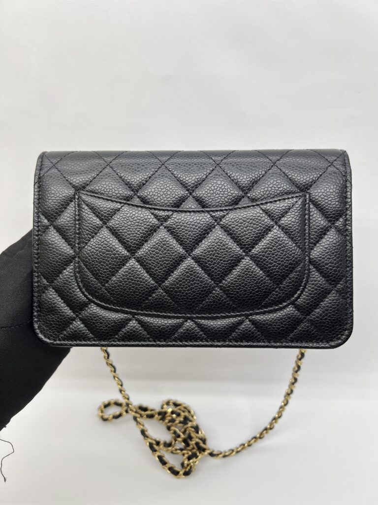 Chanel WOC Caviar Black GHW