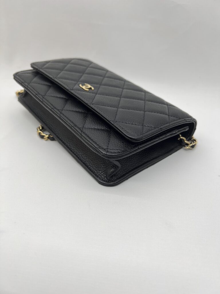 Chanel WOC Caviar Black GHW
