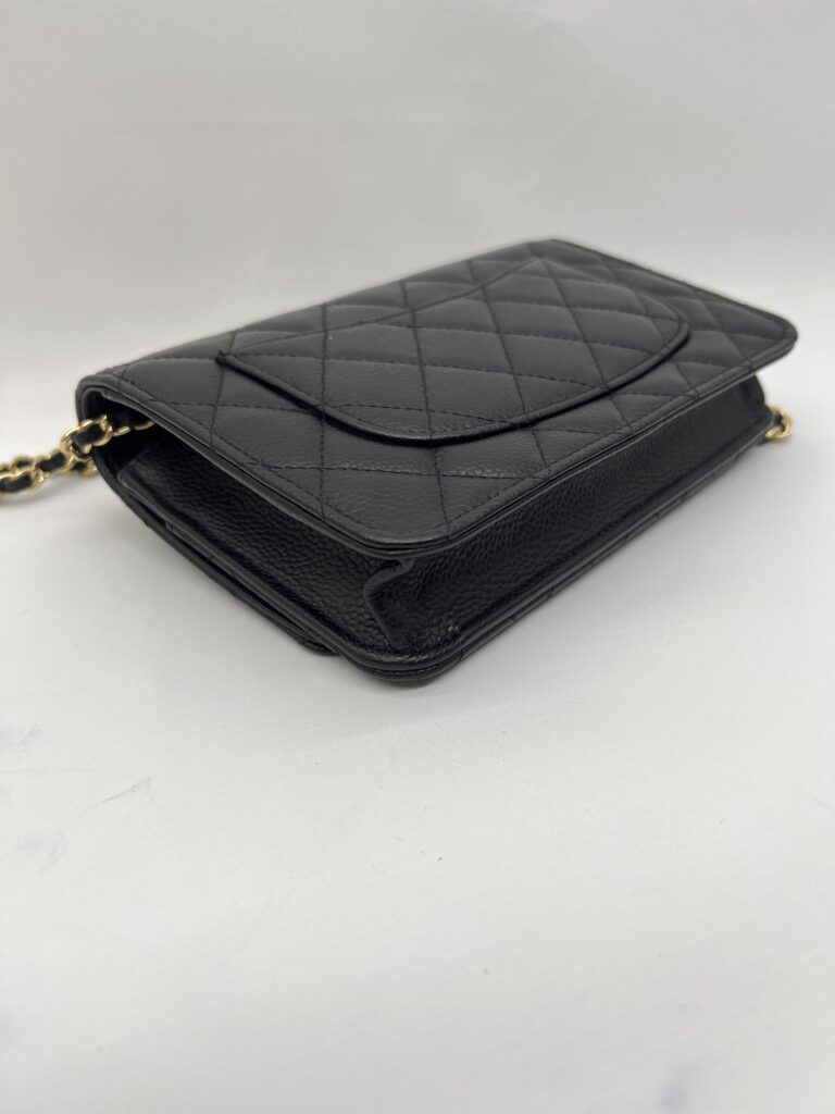 Chanel WOC Caviar Black GHW