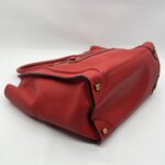Celine Mini Luggage Grained Red Coquelicot GHW