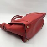 Celine Mini Luggage Grained Red Coquelicot GHW