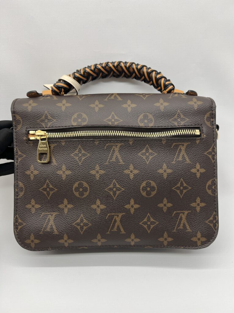 Louis Vuitton Metis MM Braided Monogram Saffran GHW