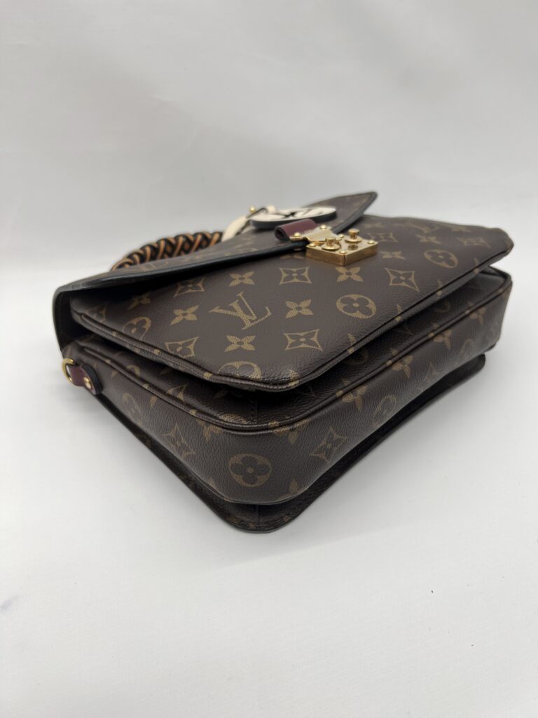 Louis Vuitton Metis MM Braided Monogram Saffran GHW