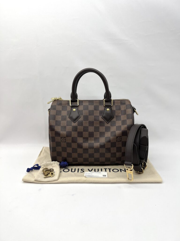 Louis Vuitton Speedy Bandou 25 Damier Ebene