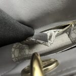 Dior Lady Dior Small Lambskin Grey GHW