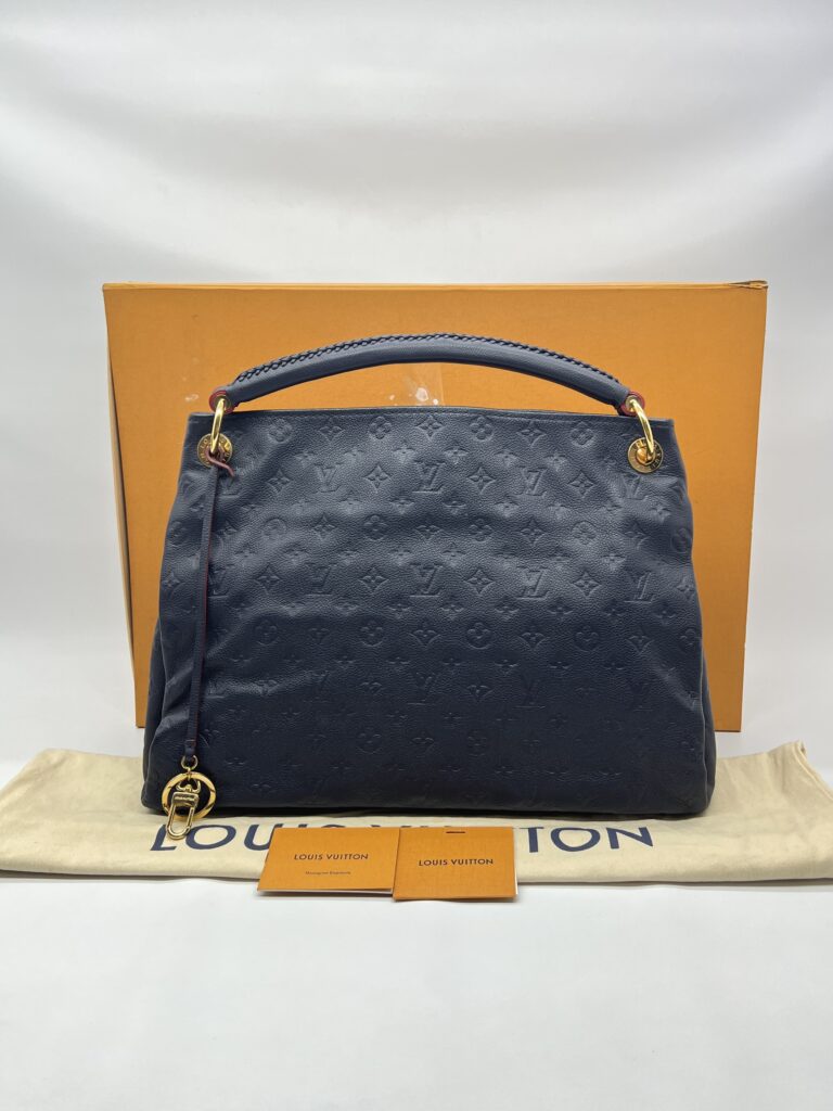 Louis Vuitton Artsy MM Monogram Empreinte Marine GHW
