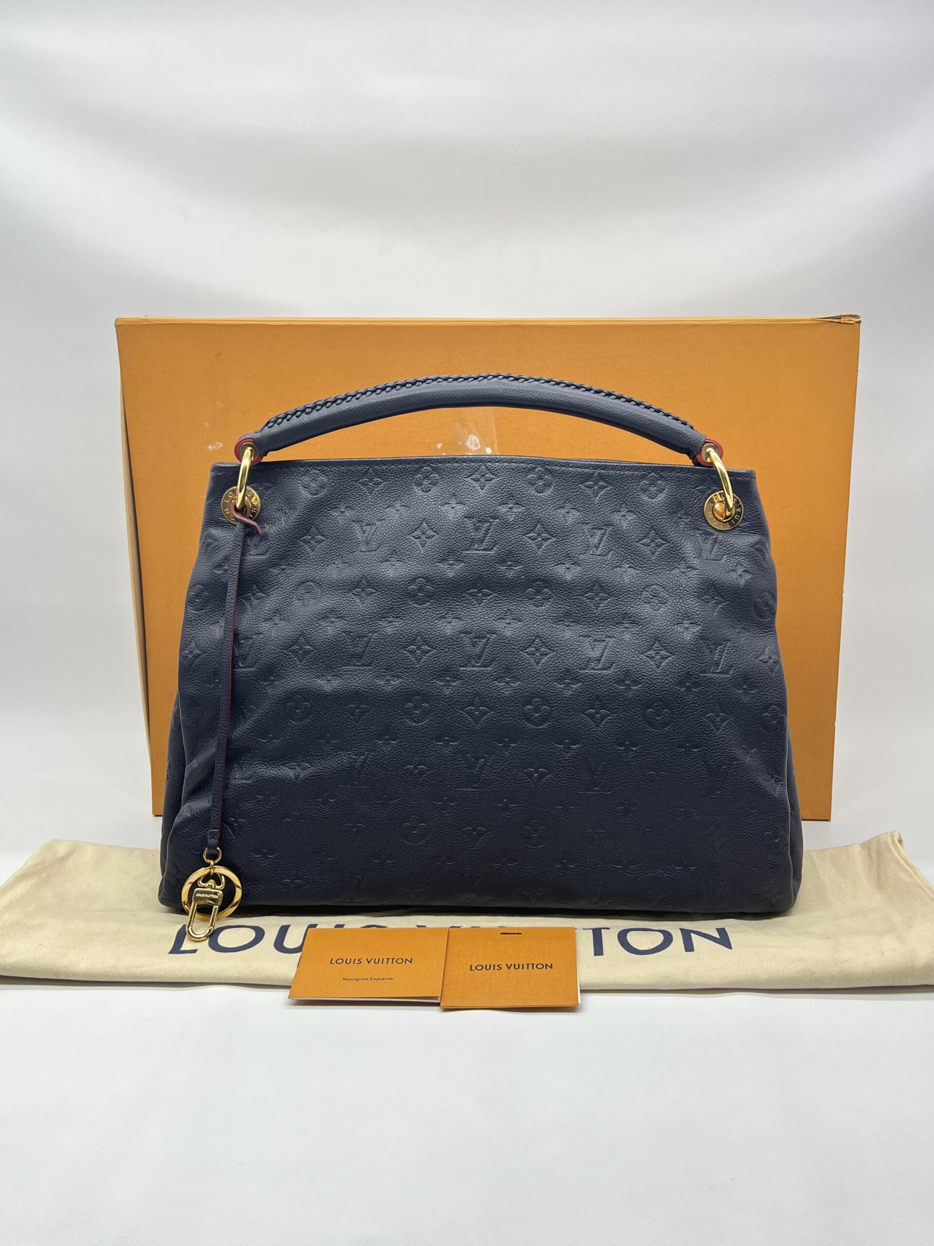 Louis Vuitton Artsy MM Monogram Empreinte Marine GHW