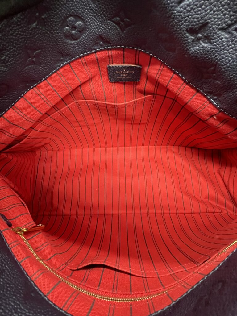Louis Vuitton Artsy MM Monogram Empreinte Marine GHW