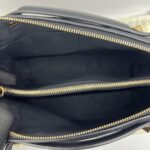 Fendi By The Way Medium Stripe Embossed Black GHW