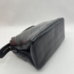 Fendi By The Way Medium Stripe Embossed Black GHW