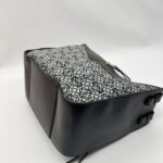 Loewe Small Hammock Bag Navy Anagram Black GHW