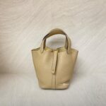 Hermes Picotin 18 Clemence Trench GHW