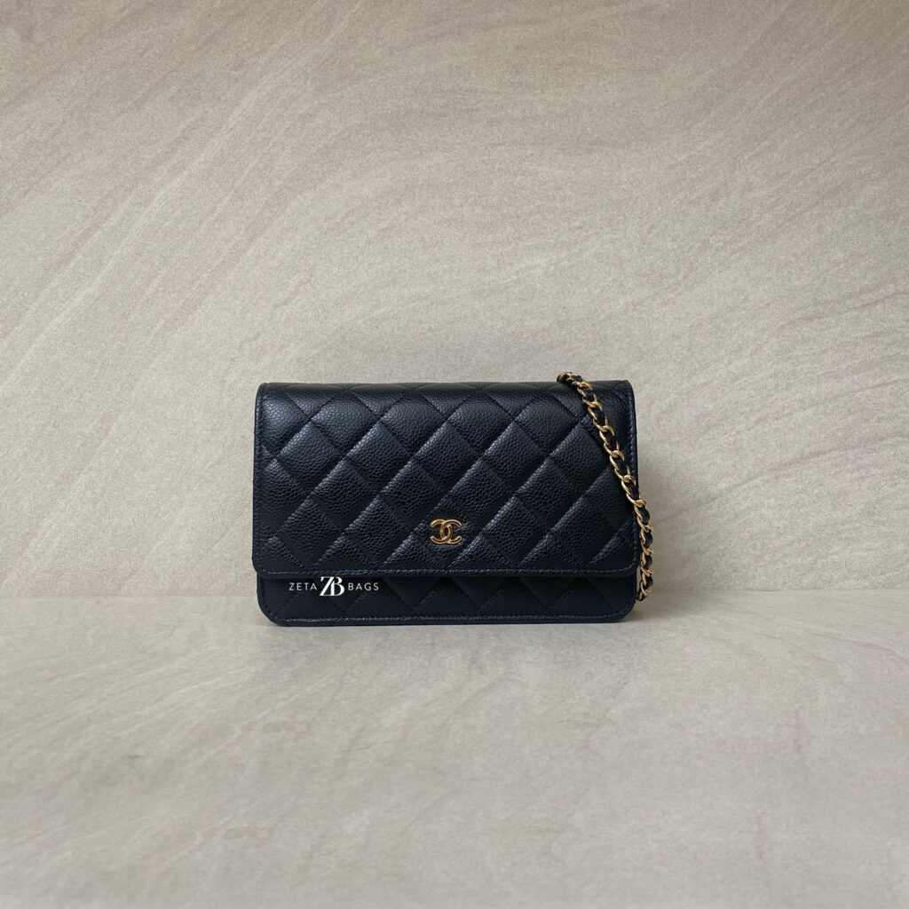 Chanel WOC Caviar Black GHW
