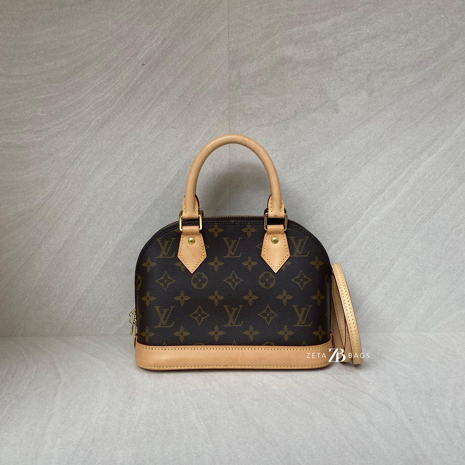 Louis Vuitton Alma BB Monogram GHW