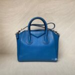 Givenchy Small Antigona Grained Blue SHW