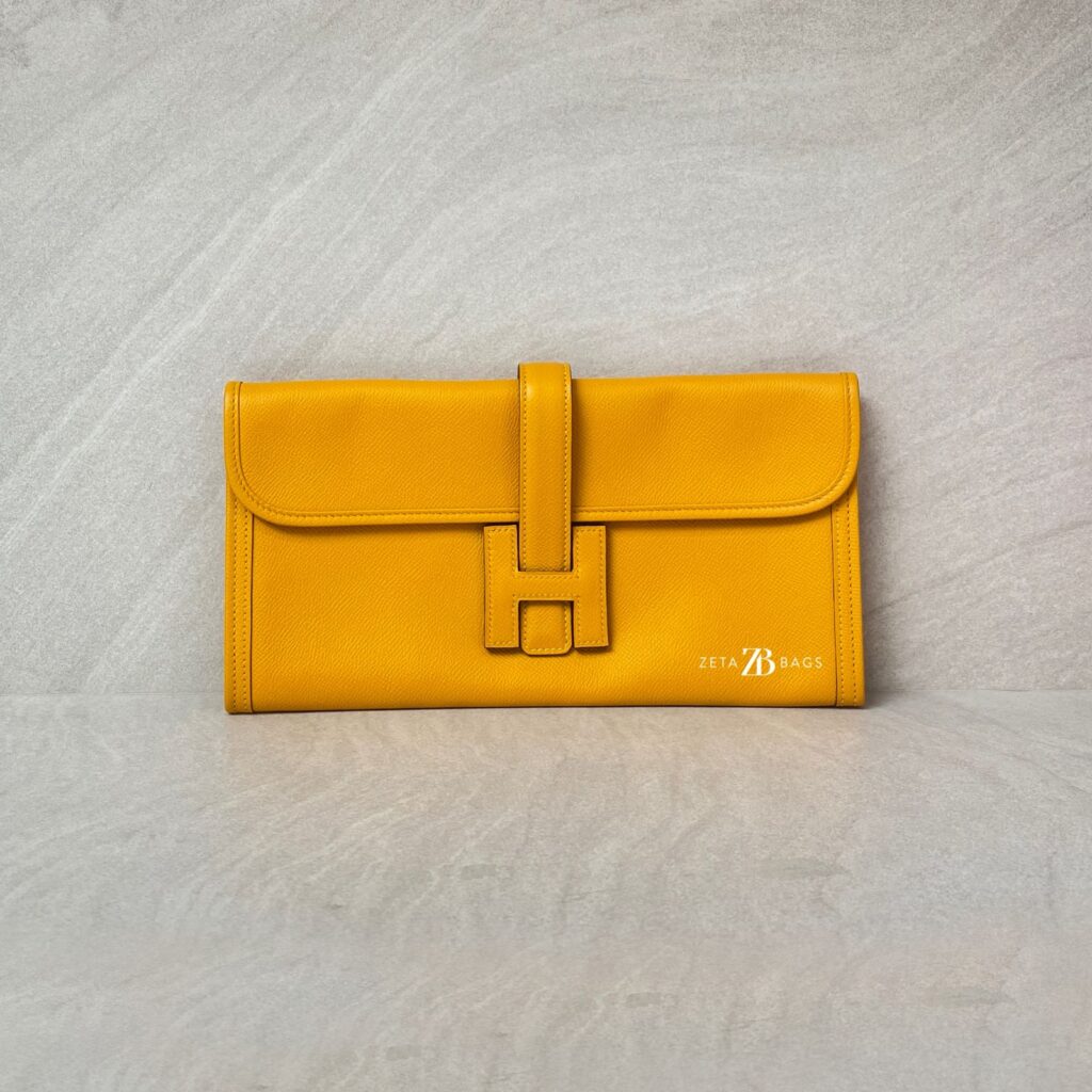 Hermes Jige Elan 29 Epsom Jaune
