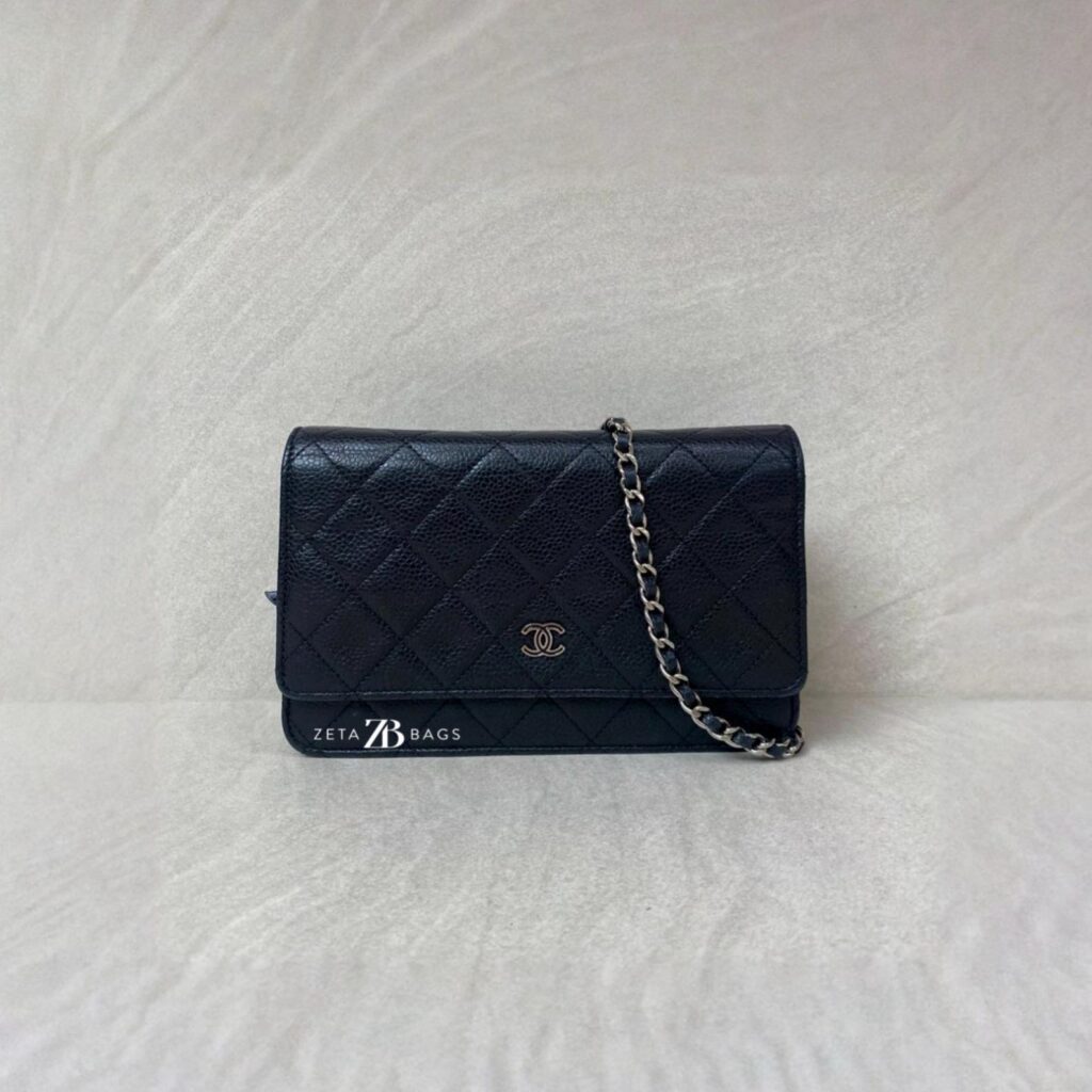 Chanel WOC Caviar Black GHW