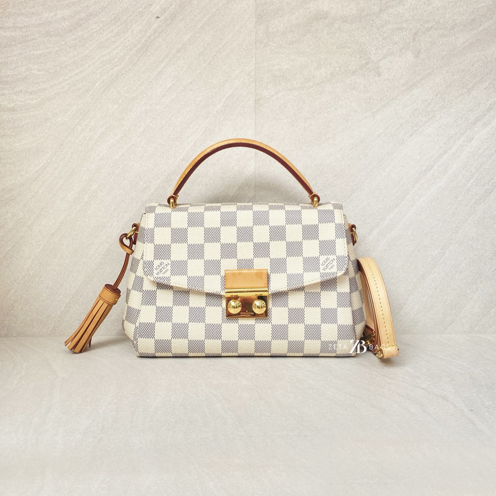 Louis Vuitton Croisette Damier Azur GHW