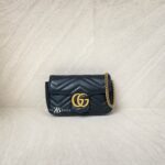 Gucci Marmont Super Mini Black GHW