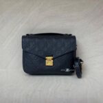 Louis Vuitton Metis MM Monogram Empreinte Noir GHW