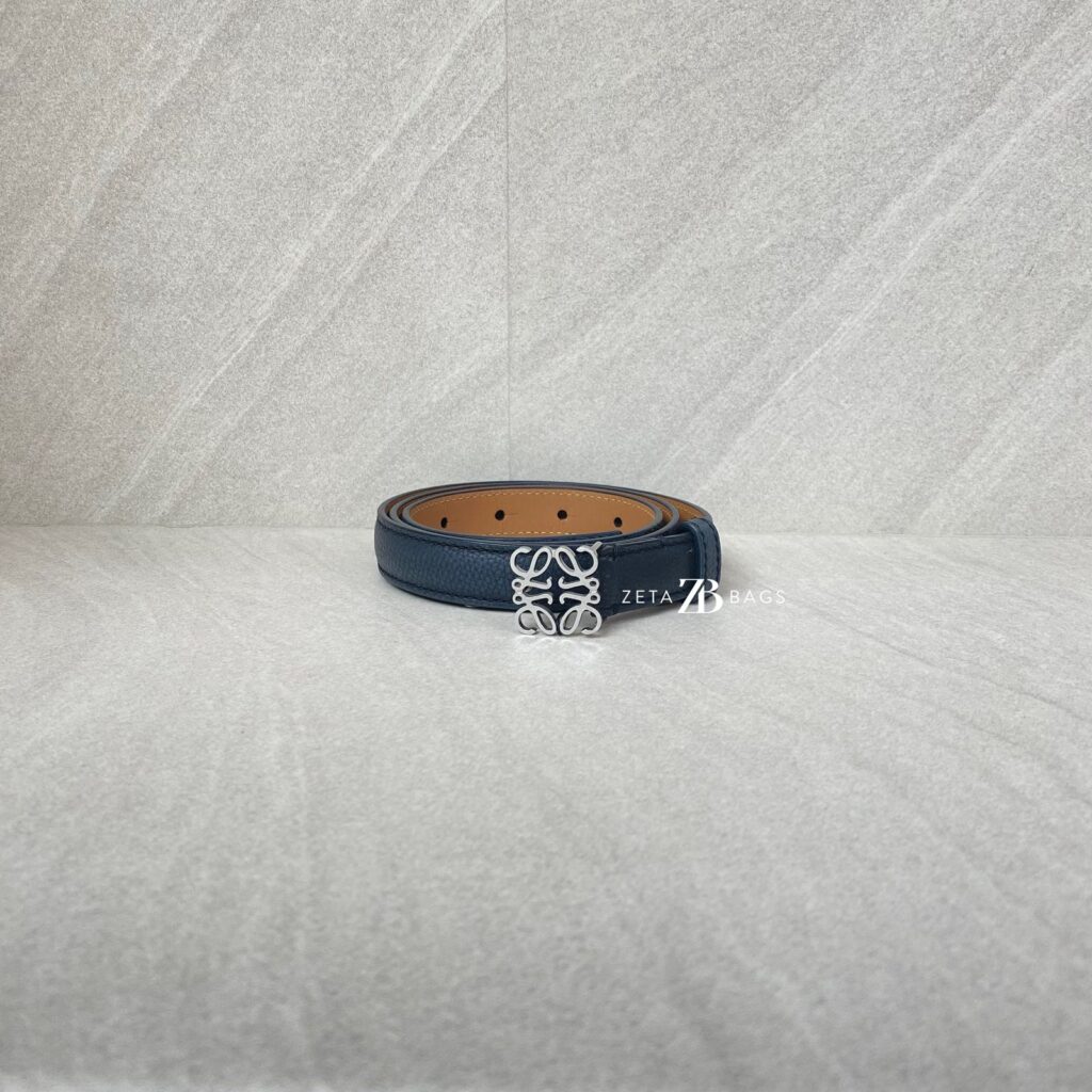 Loewe Anagram Belt Black SHW