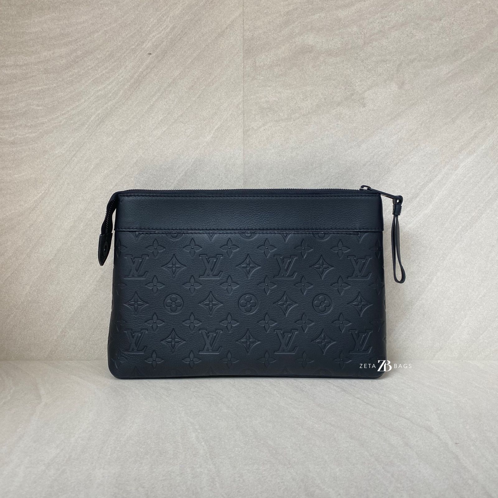 Louis Vuitton Pochette Voyage Souple Monogram Shadow Black