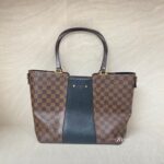 Louis Vuitton Jersey Damier Ebene Taurillon Black GHW