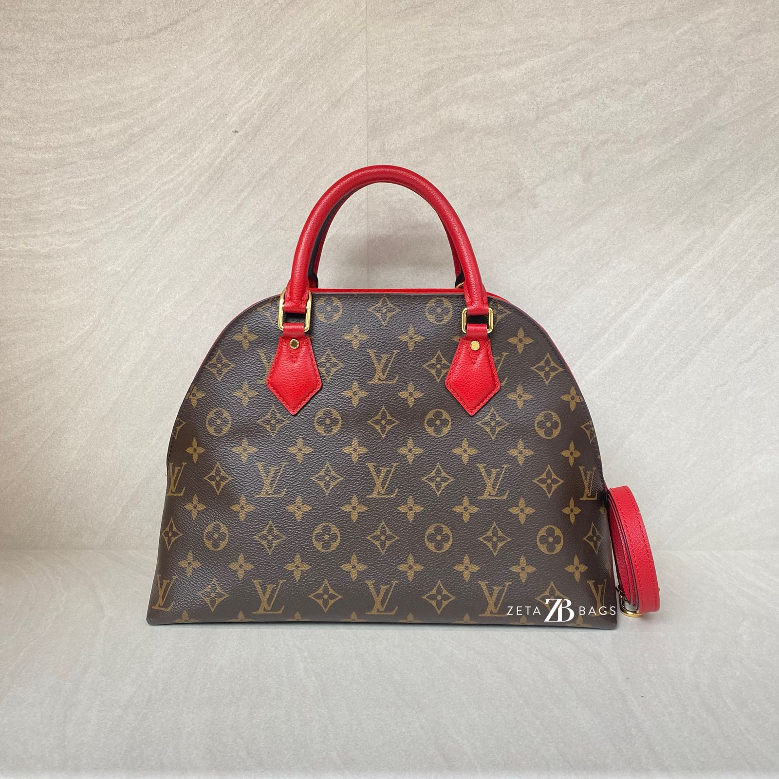 Louis Vuitton Alma B’N’B Monogram Red GHW