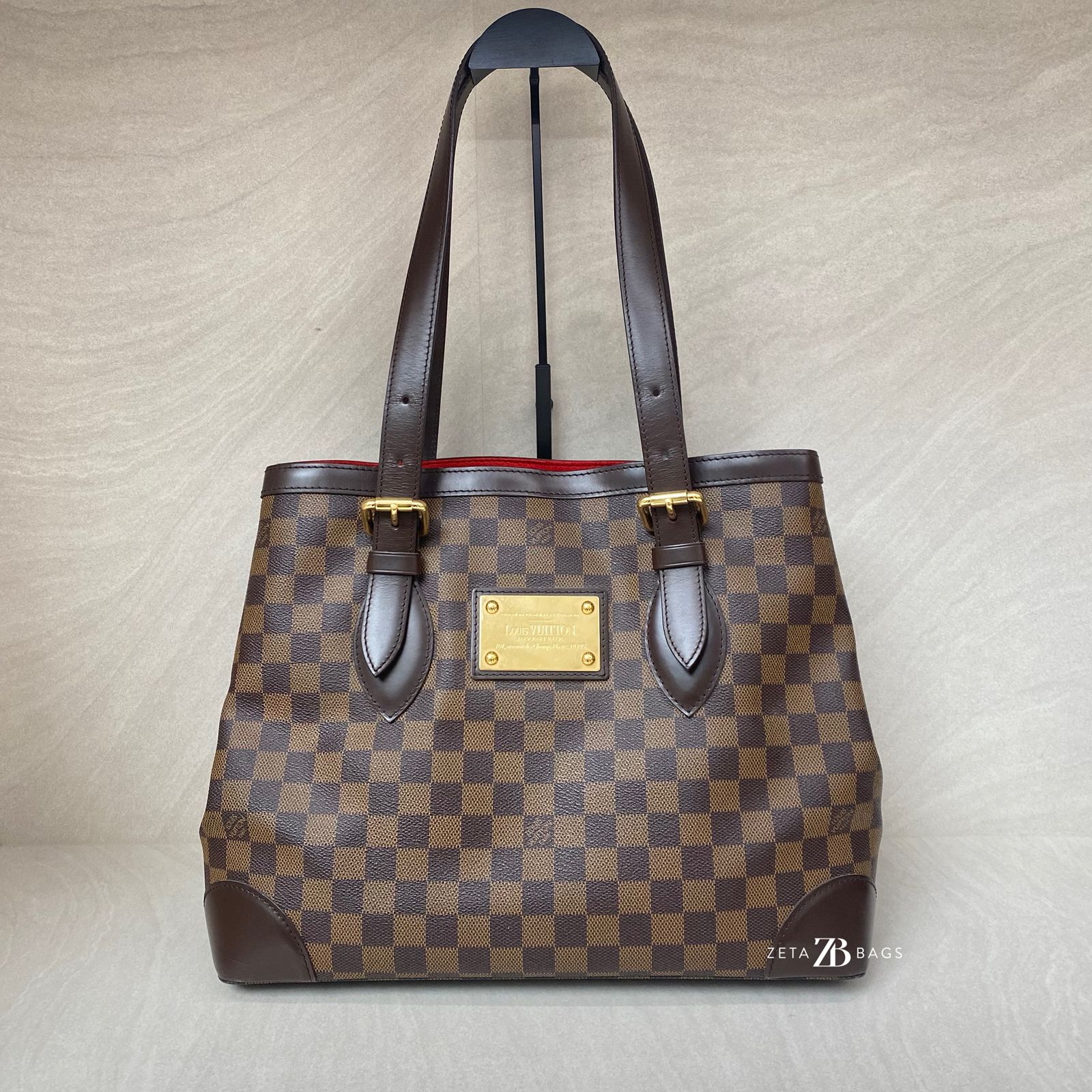 Louis Vuitton Hampstead MM Damier Ebene GHW