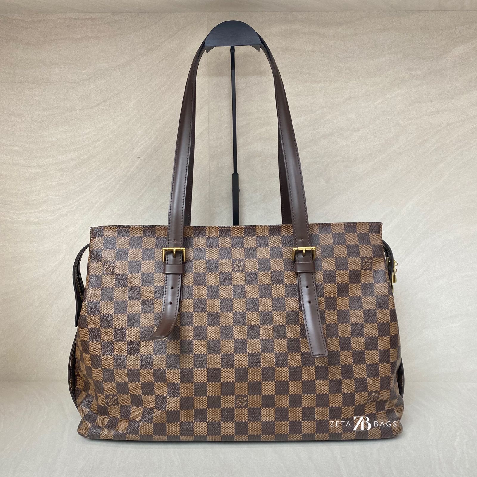 Louis Vuitton Chelsea Tote Damier Ebene GHW