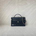 Chanel Vanity Top Handle Caviar Black LGHW
