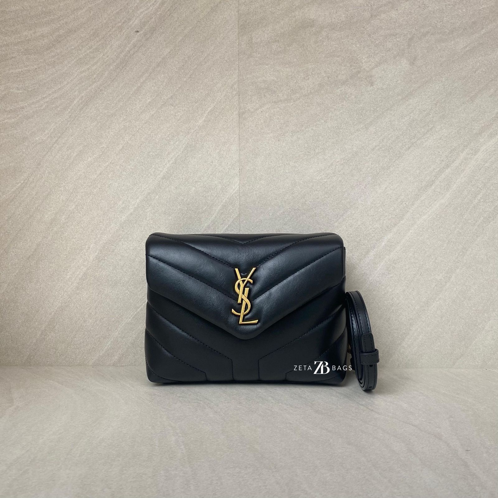 Saint Laurent Lou Lou Toy Black GHW