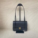 Chanel C26 Small Preppy Long Caviar Black GHW