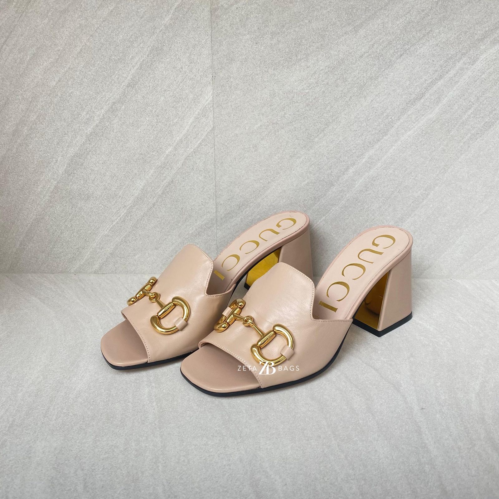 Gucci Horsebit Pump Nude Pink