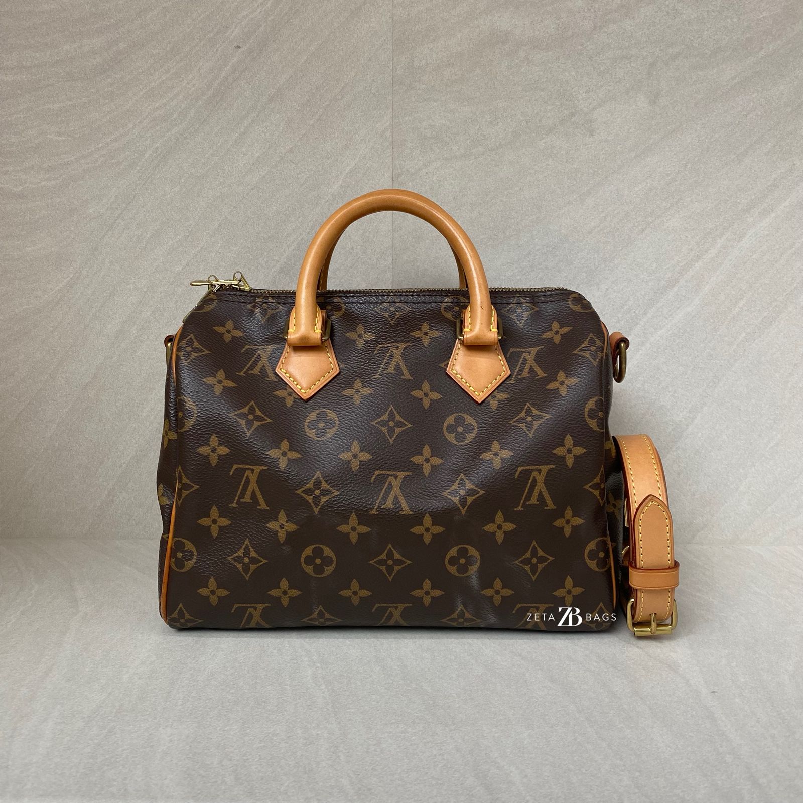 Louis Vuitton Speedy Bandou 25 Monogram GHW