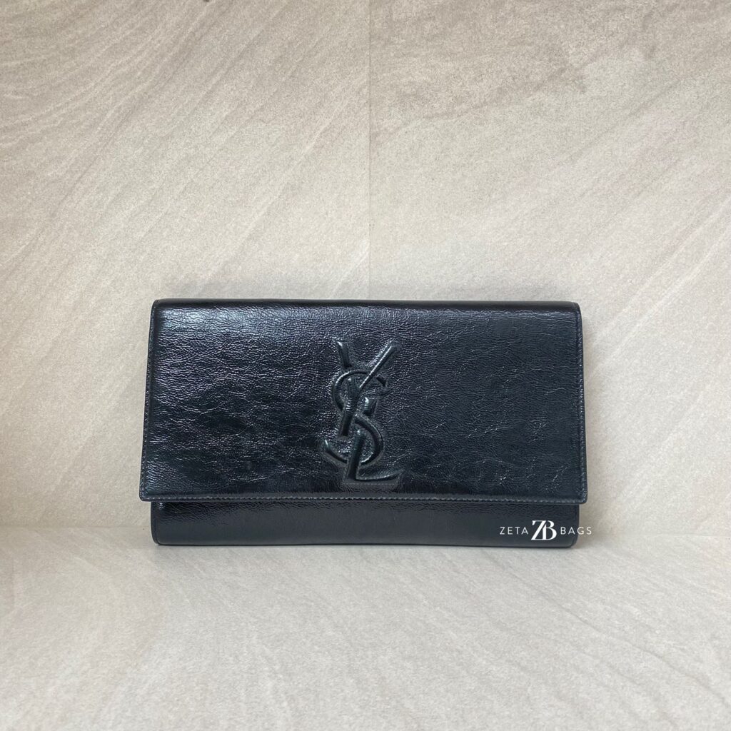 Saint Laurent Belle De Jour Patent Black
