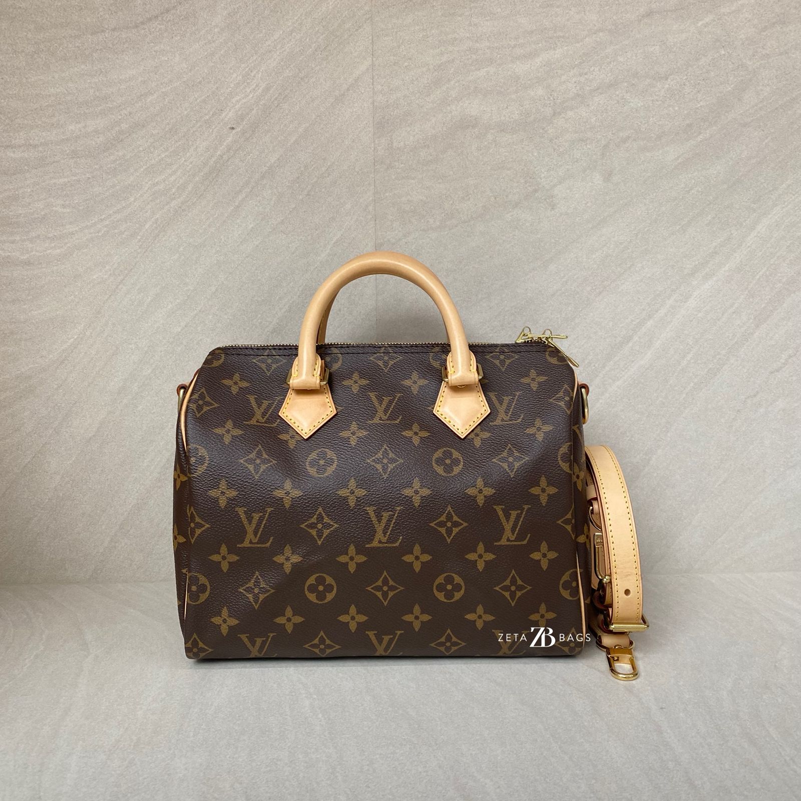 Louis Vuitton Speedy Bandou 25 Monogram GHW