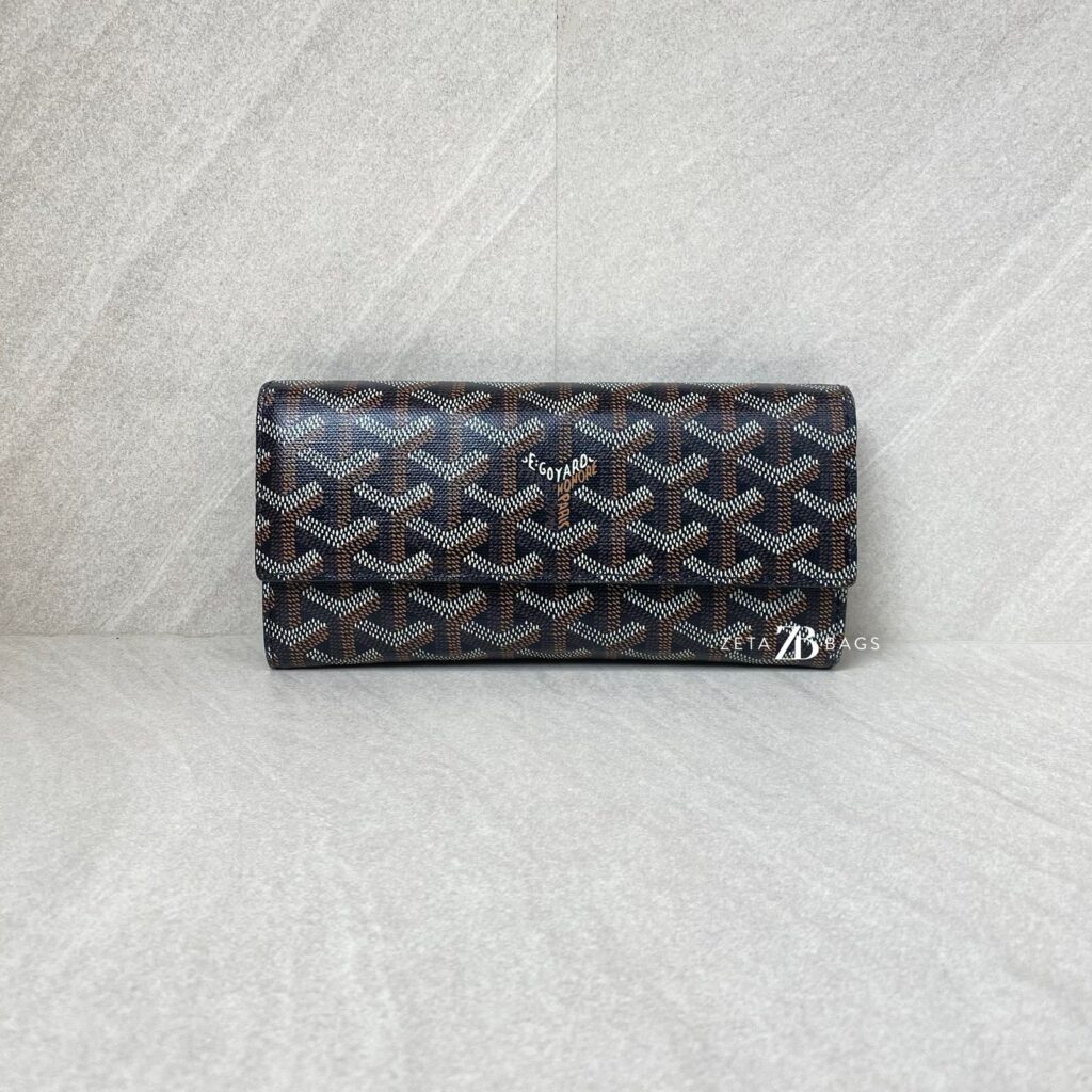 Goyard Varenne Long Wallet Black