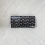 Goyard Varenne Long Wallet Black