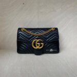 Gucci Medium Marmont Black GHW