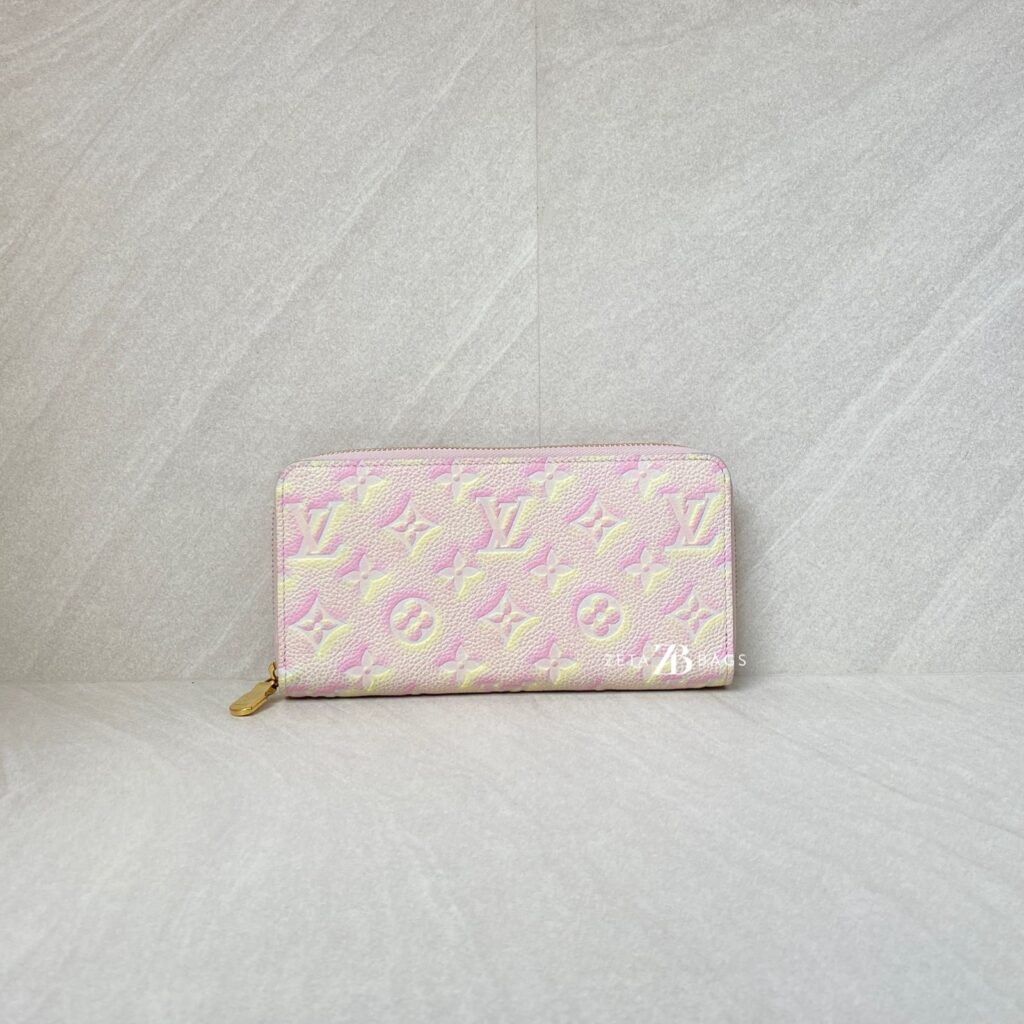 Louis Vuitton Zippy Wallet Monogram Empreinte Summer Stardust GHW