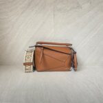 Loewe Mini Puzzle Edge Tan SHW