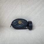 Gucci Marmont Belt Bag Black GHW